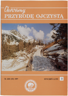 Symposium of the Nature of the Stołowe Mountains National Park (Kudowa Zdrój, 11-13.10.1996)