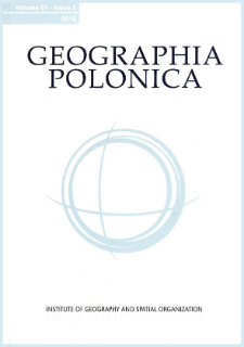 Geographia Polonica Vol. 92 No. 1 (2019), Contents