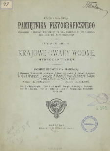 Krajowe owady wodne: Hydrocanthares