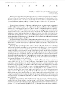 Wieża książęca w Siedlęcinie w świetle dotychczasowych badań. Podsumowanie na 700-lecie budowy obiektu, red. Przemysław Nocuń, Siedlęcin-Pękowice-Krak&oacute;w 2016 : [recenzja]