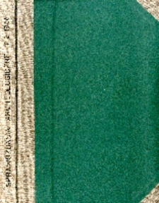 Sprawozdania Archeologiczne T. 2 (1956), Spis treści