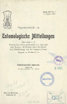 Sumatranische Insekten : (Beitrag II)
