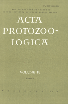 Acta Protozoologica, Vol. 18, Nr 2