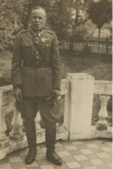 August Dehnel in uniform