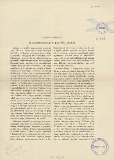 O gospodarce tlenowej jezior