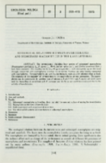 Ecological relations between invertebrates and submerged macrophytes in the lake littoral