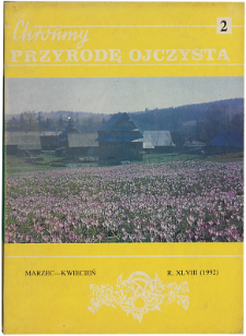 The occurrence of the legally protected species of mushrooms in the Ojc&oacute;w National Park in 1991