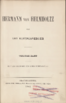 Hermann von Helmholtz. Bd. 3 /