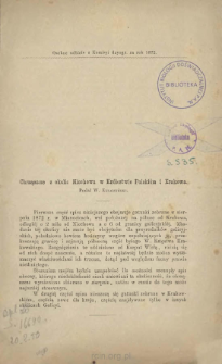 Chrząszcze z okolic Miechowa w Kr&oacute;lestwie Polskiem i Krakowa
