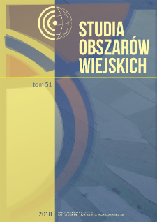 Podłoże teoretyczne podejścia Smart Villages w polityce UE. Perspektywa geograficzna = Theoretical considerations on the Smart Villages approach in the EU Policy: A geographical perspective