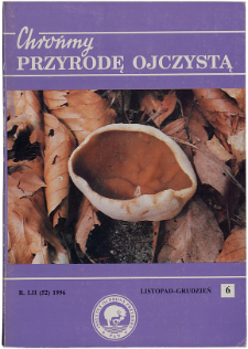 Rzadkie gatunki wielkoowocnikowych grzybów - macromycetes w rejonie Gdańska (Lasy Oliwskie)