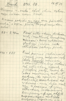 Opisy stanowisk geologicznych z woj. białostockiego, 1939 rok