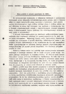 Moja podr&oacute;ż w celach naukowych do ZSRR