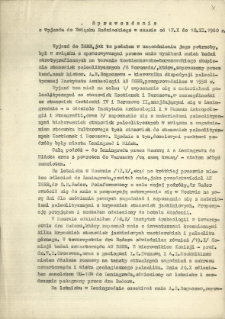 Sprawozdanie z wyjazdu do ZSRR od 17. 10. do 10. 11. 1960 oraz streszczenie sprawozdania