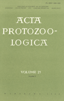 Acta Protozoologica, Vol. 21, Nr 2