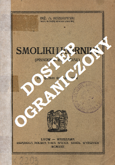 Smoliki i korniki : (Pissodini et Ipidae)
