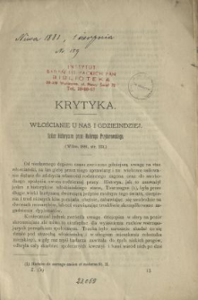 Włościanie u nas i gdzieindziej szkice historyczne przez Walerego Przyborowskiego (Wilno, 1881, str. 231)