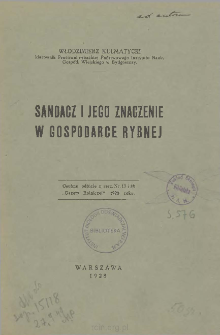 Sandacz i jego znaczenie w gospodarce rybnej