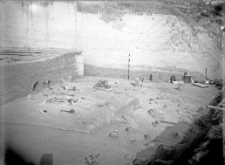 Stanowisko Horodok II : widok na miejsce rozkopywań 1926