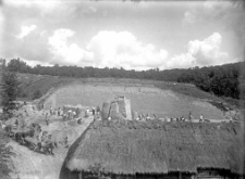 Stanowisko Horodok II : widok og&oacute;lny na miejsce rozkopywań