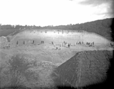 Stanowisko Horodok II : widok ogólny na miejsce rozkopywań 1927