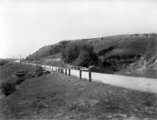 Zbrza Wielka koło Zawichostu : miejsce "Zbrza Wielkia" od strony szosy