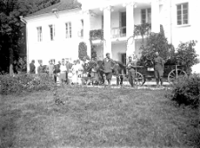 Gr&oacute;dek : pałac z XVIII wieku, własność Steinheil&oacute;w