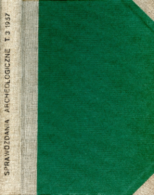 Wstępne badania archeologiczne na terenie Krakowa w latach 1950&mdash;1955 (seria I-II)