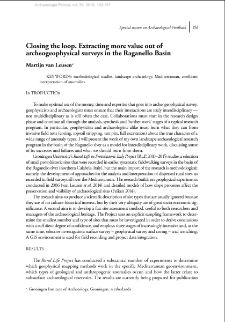 Closing the loop. Extracting more value out of archeogeophysical surveys in the Raganello Basin