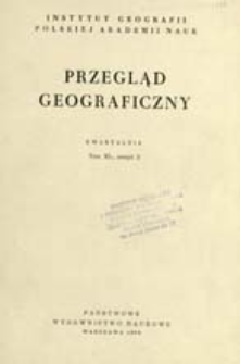 Przegląd Geograficzny T. 40 z. 3 (1968)