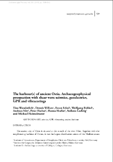 The harbour(s) of ancient Ostia. Archaeogeophysical prospection with shear wave seismics, geoelectrics, GPR and vibracorings
