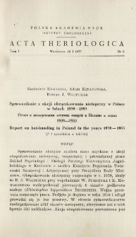 Microtus nivalis (MARTINS, 1842) (Rodentia) in the Carpathians