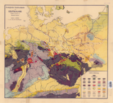 Geologische Strukturkarte von Deutschland