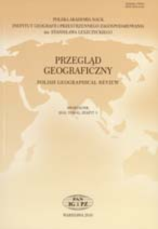 Stan krytyczny polskiej geografii - krytyka stanu = The critical condition of Polish geography - and a criticism of the current state of affairs