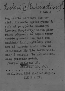 Kartoteka Słownika polszczyzny XVI w.; E n. os