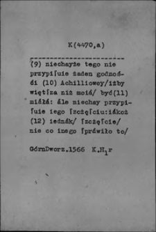 Kartoteka Słownika polszczyzny XVI w.; G&oacute;rnDworz