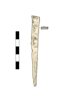 Nail, headless, iron