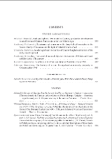 Contents = Spis treści
