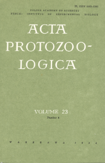 Acta Protozoologica, Vol. 23, Nr 4