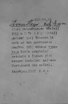 Kartoteka Słownika polszczyzny XVI w.; PaprVpom - przym. i zaimki