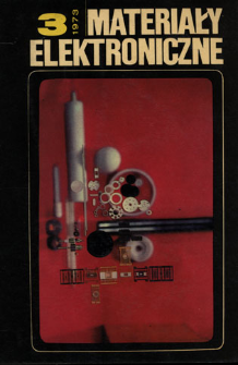 Materiały Elektroniczne 1973 nr 3