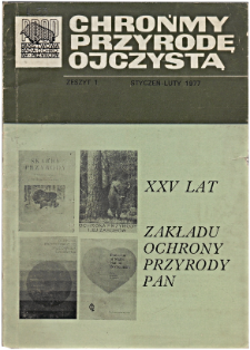 Let&rsquo;s protect Our Indigenous Nature Vol. 33 issue 1 (1977)