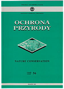 Nature Conservation Ann. 56 (1999)