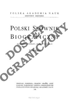 Polski słownik biograficzny T. 26 (1981), Piątkiewicz Bronisław Stanisław - Pniewski Władysław