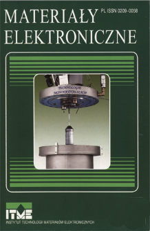 Materiały Elektroniczne 2010 = Electronic Materials 2010