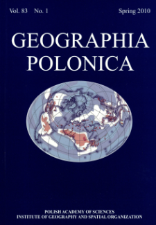 Geographia Polonica Vol.83 No.1 (2010)