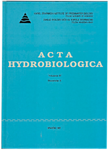 Acta Hydrobiologica Vol. 37 Fasc. 2 (1995)