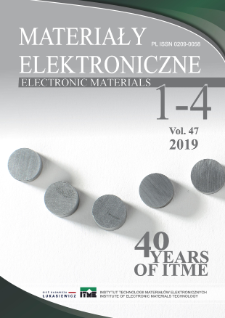 Materiały Elektroniczne = Electronic Materials