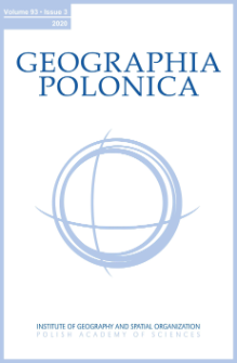 Geographia Polonica Vol. 93 No. 3 (2020)