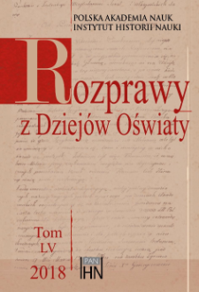 Rozprawy z Dziej&oacute;w Oświaty